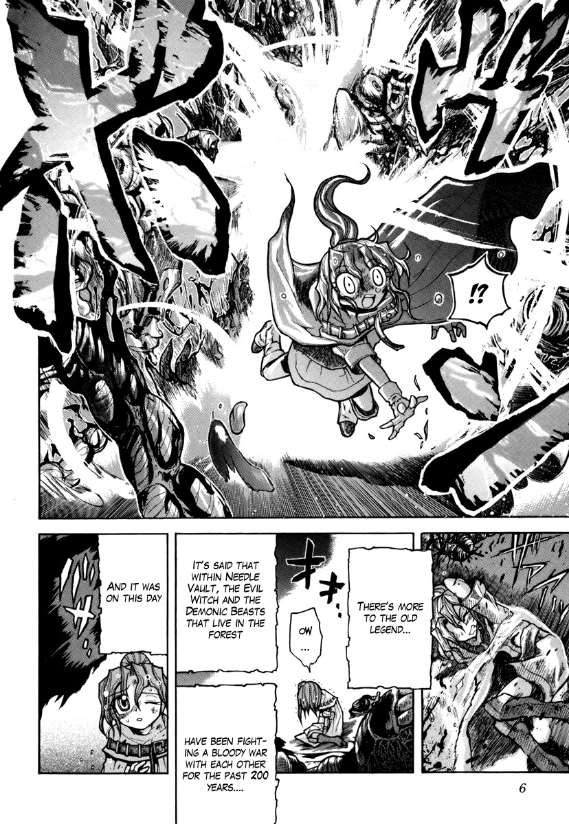 Majo no Kishi Chapter 1 page 10 - Chapter 1: Needle Vault and the Night of the Thunderstorm