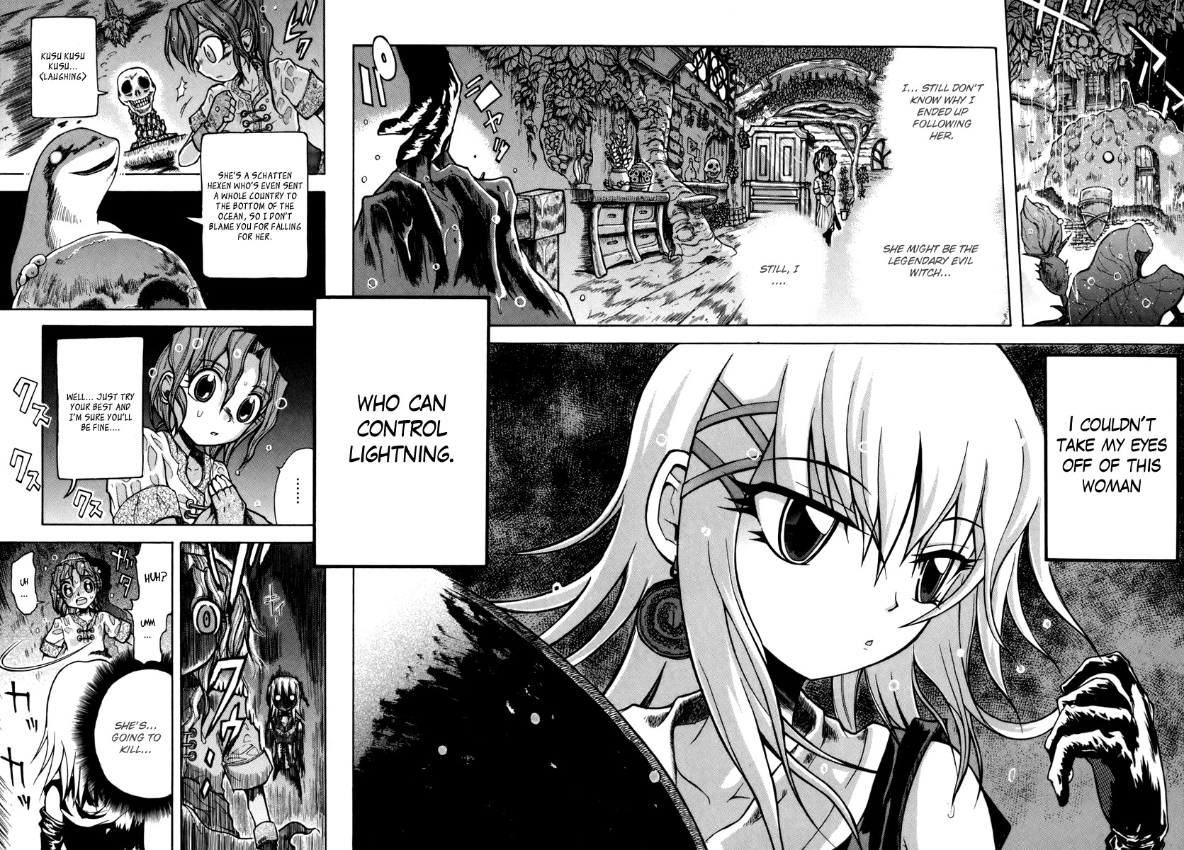 Majo no Kishi Chapter 1 page 12 - Chapter 1: Needle Vault and the Night of the Thunderstorm