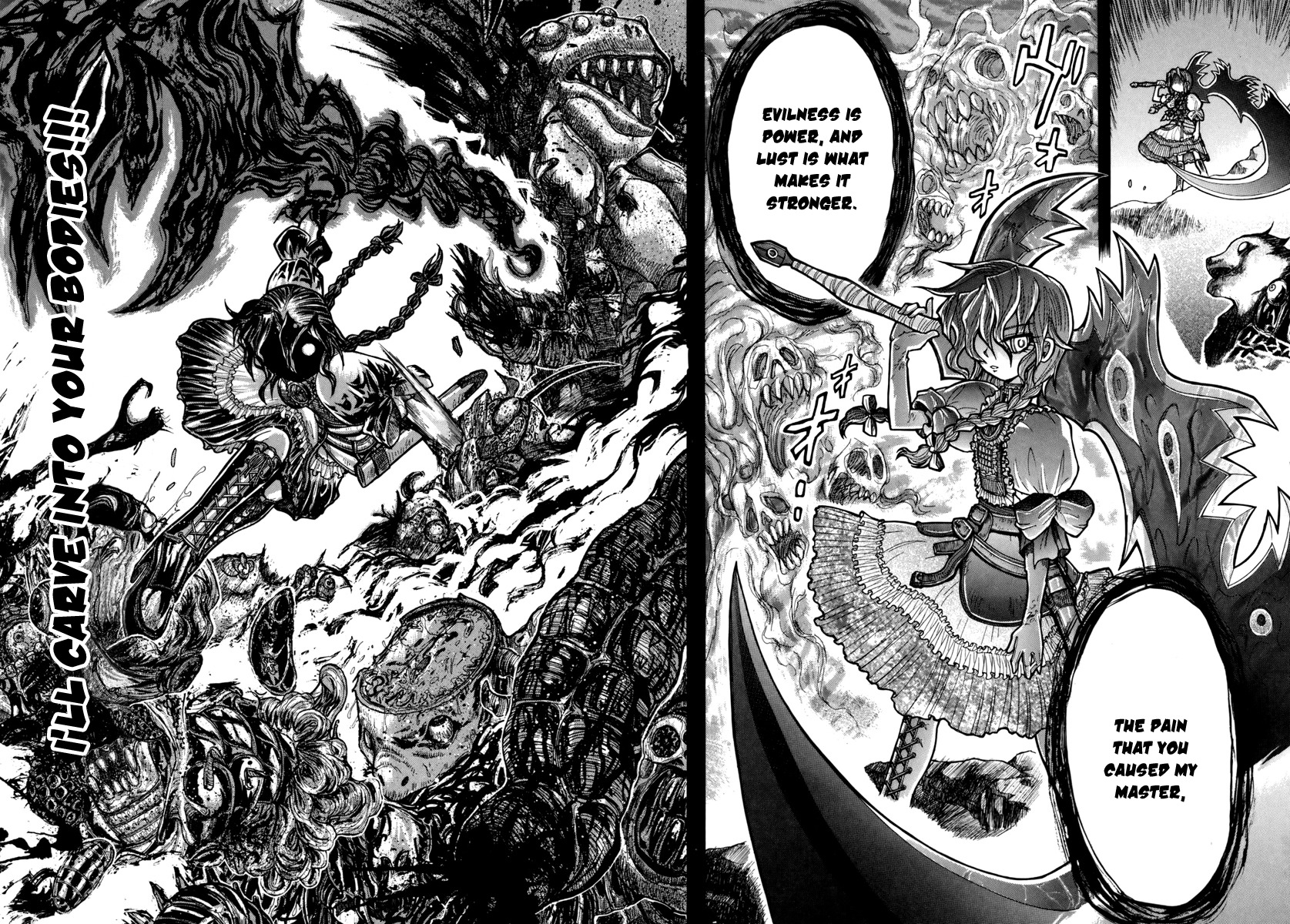 Majo no Kishi Chapter 1 page 33 - Chapter 1: Needle Vault and the Night of the Thunderstorm