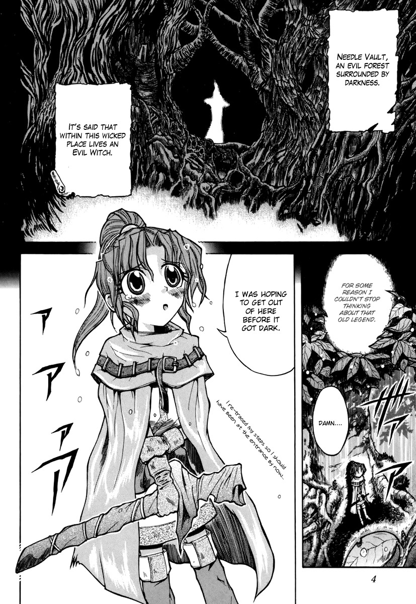 Majo no Kishi Chapter 1 page 8 - Chapter 1: Needle Vault and the Night of the Thunderstorm
