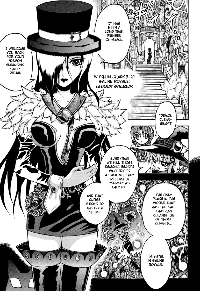 Majo no Kishi Chapter 3 page 5 - Chapter 3: Saline Royale and the Curse Beast