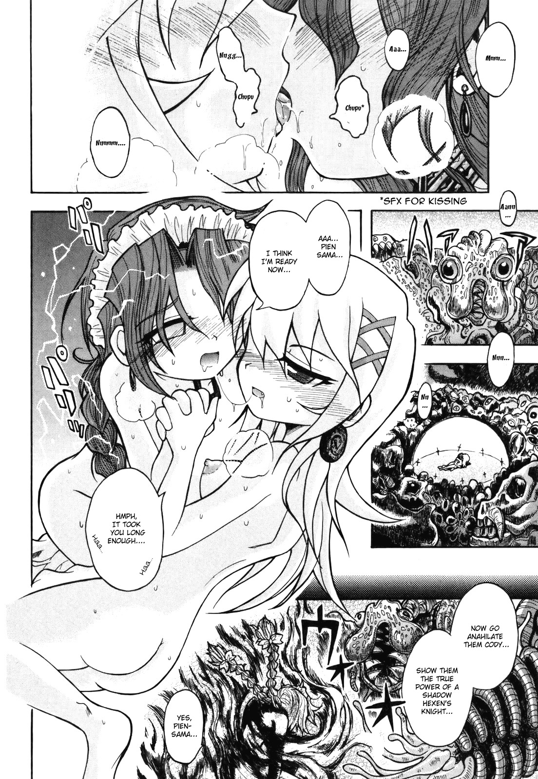 Majo no Kishi Chapter 5 page 1 - Chapter 5: Dan Dan Uiliq and the Two's Knight