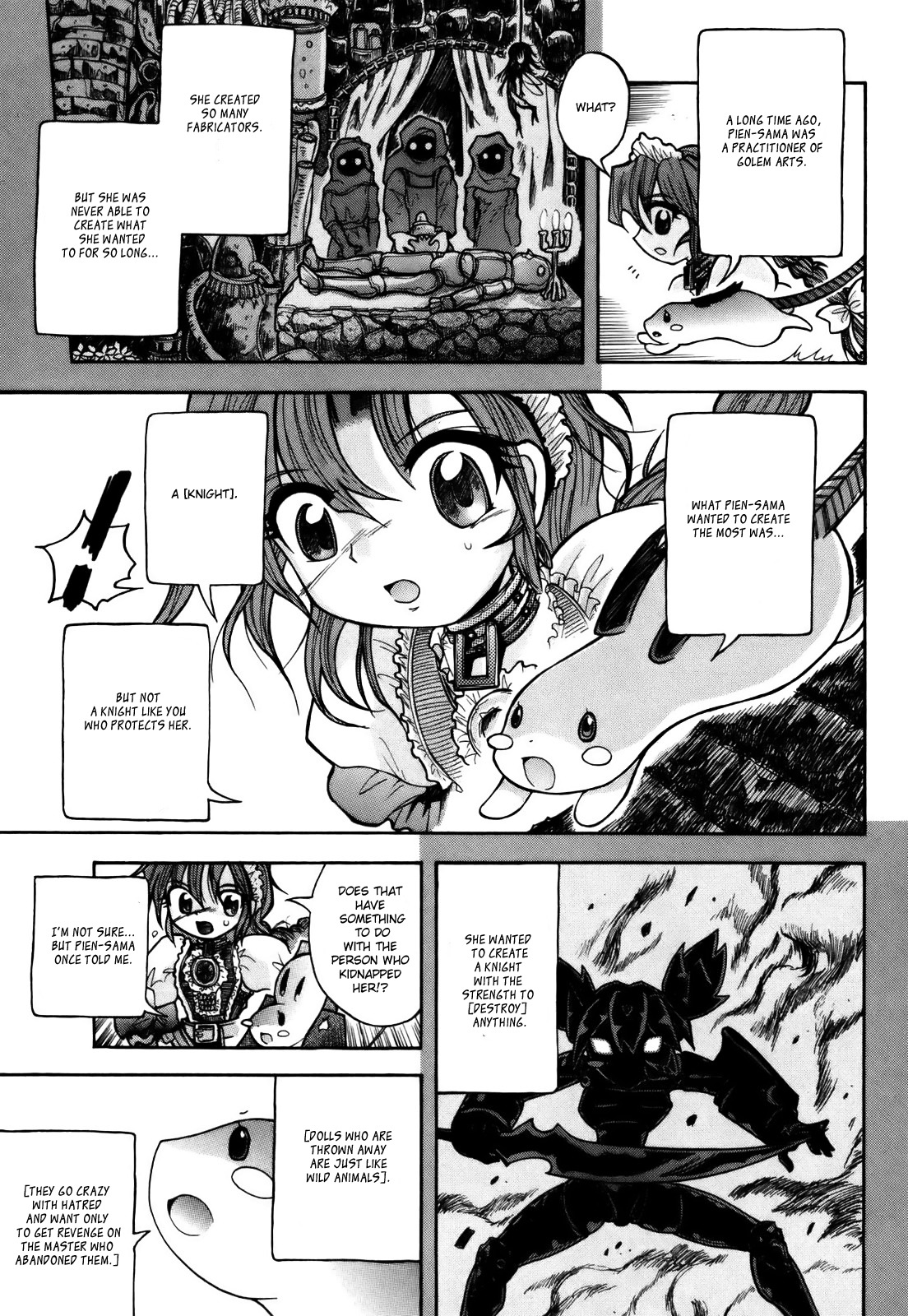 Majo no Kishi Chapter 5 page 14 - Chapter 5: Dan Dan Uiliq and the Two's Knight