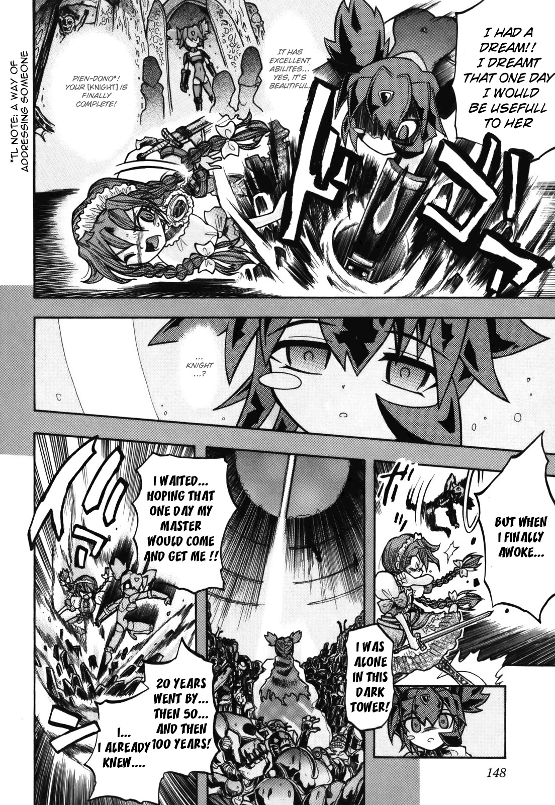 Majo no Kishi Chapter 5 page 17 - Chapter 5: Dan Dan Uiliq and the Two's Knight