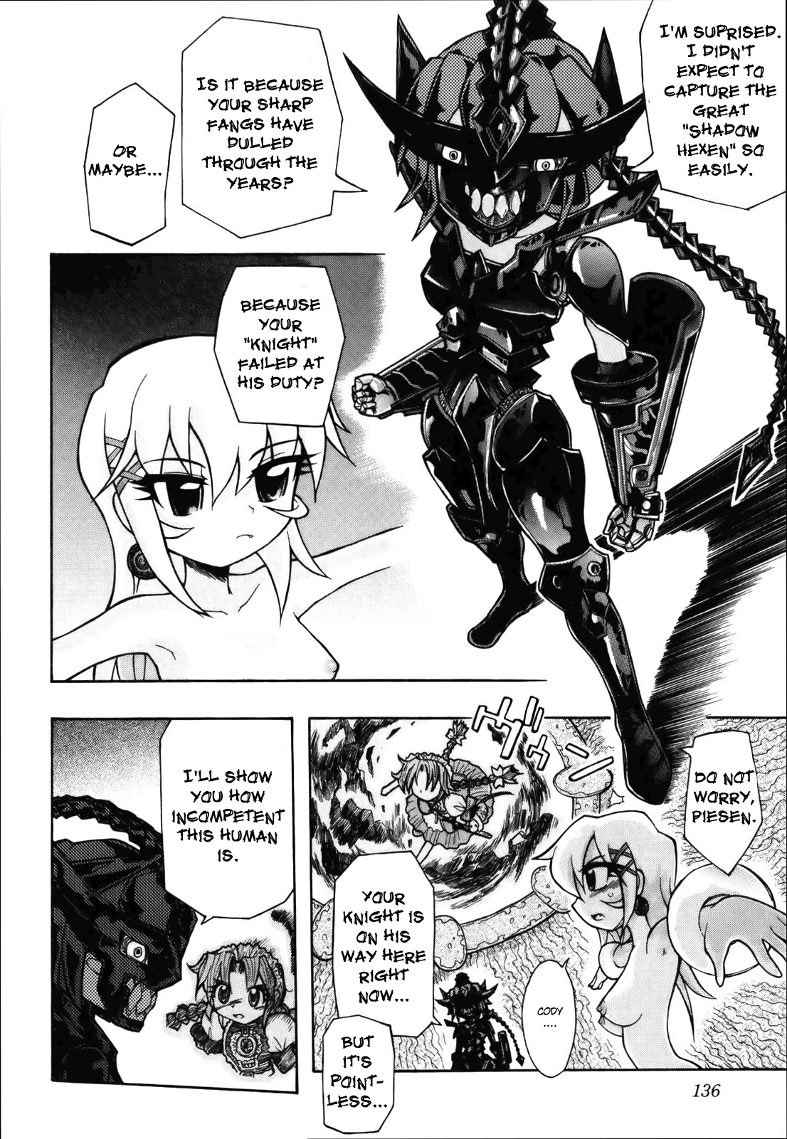 Majo no Kishi Chapter 5 page 5 - Chapter 5: Dan Dan Uiliq and the Two's Knight