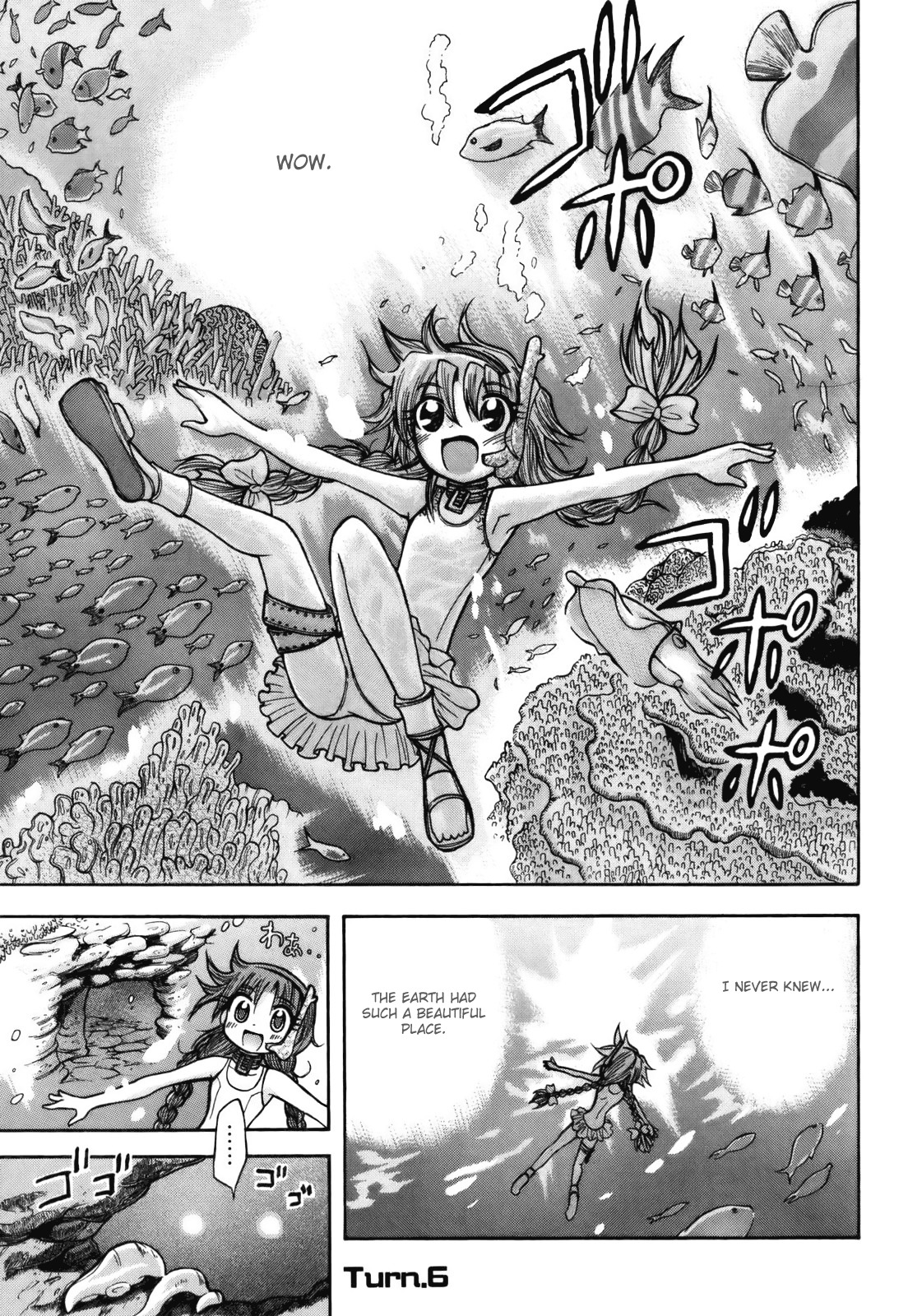 Majo no Kishi Chapter 6 page 1 - Chapter 6: Coral Barrier Reef and the Exposed Secret