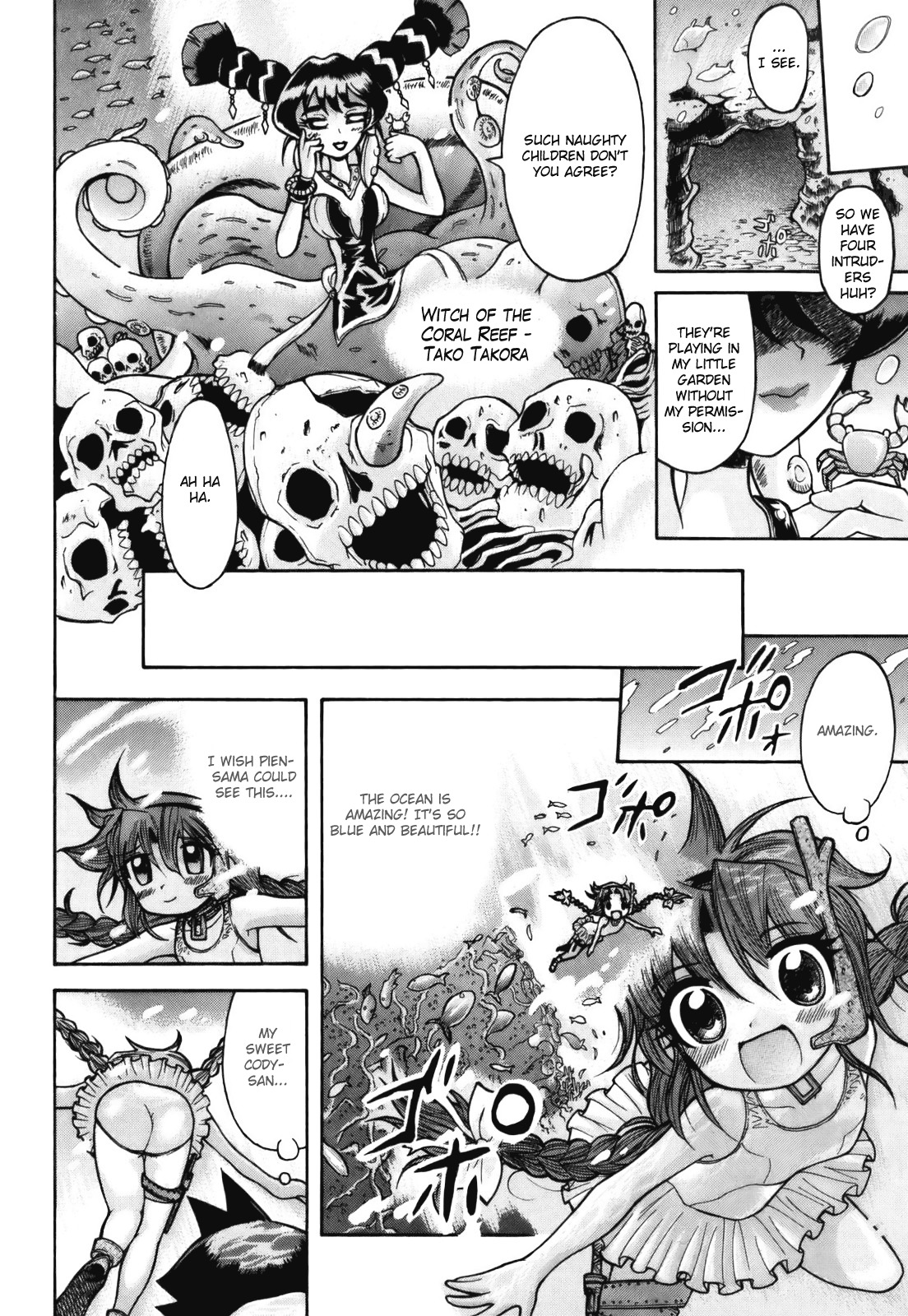 Majo no Kishi Chapter 6 page 7 - Chapter 6: Coral Barrier Reef and the Exposed Secret