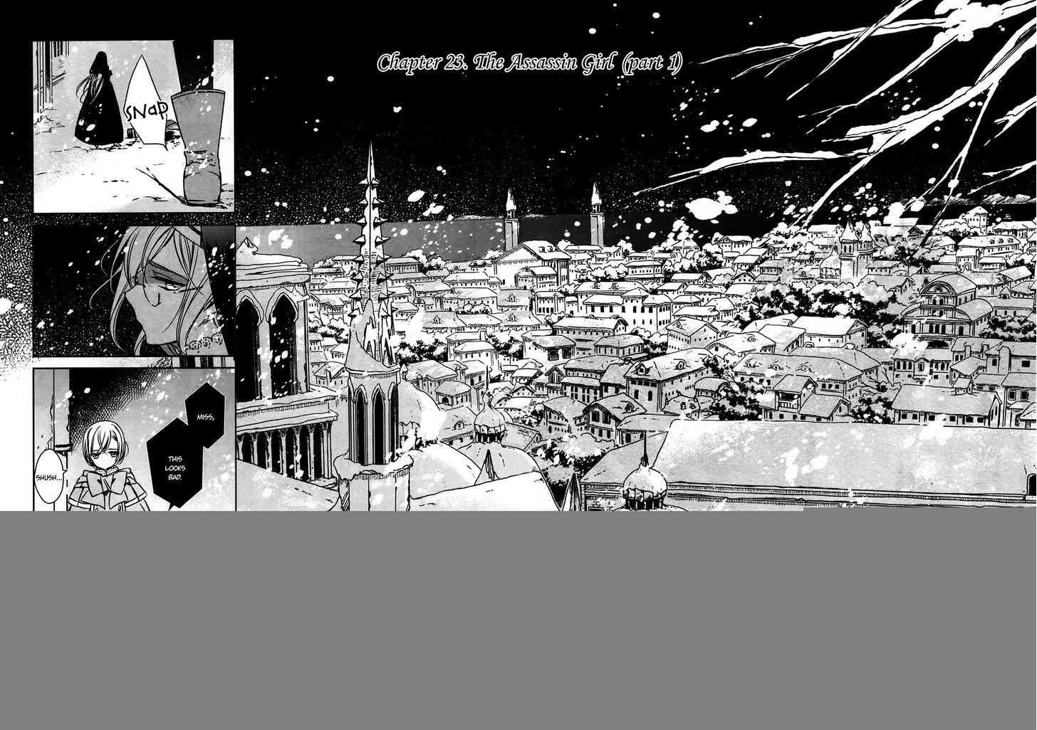 Majo no Shinzou Chapter 23 page 6 - Chapter 23 : The Assassin Girl (part 1)