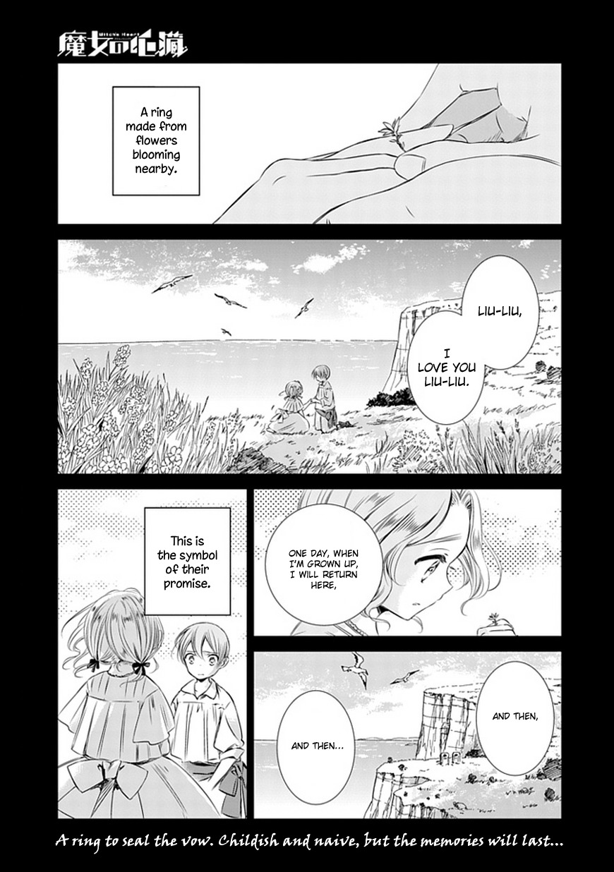 Majo no Shinzou Chapter 4 page 1 - Chapter 4 : Flowers on a rocky shore