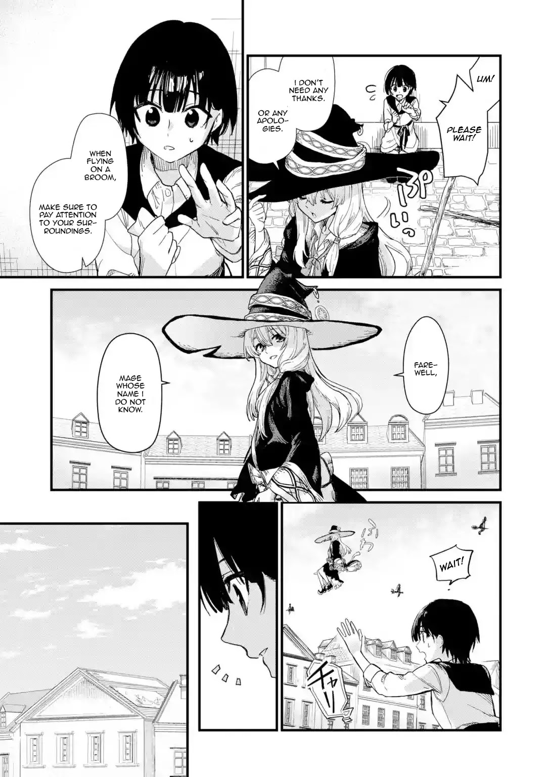 Majo no Tabitabi: The Journey of Elaina Chapter 1 page 15 - Chapter 1: The Country of Magicians