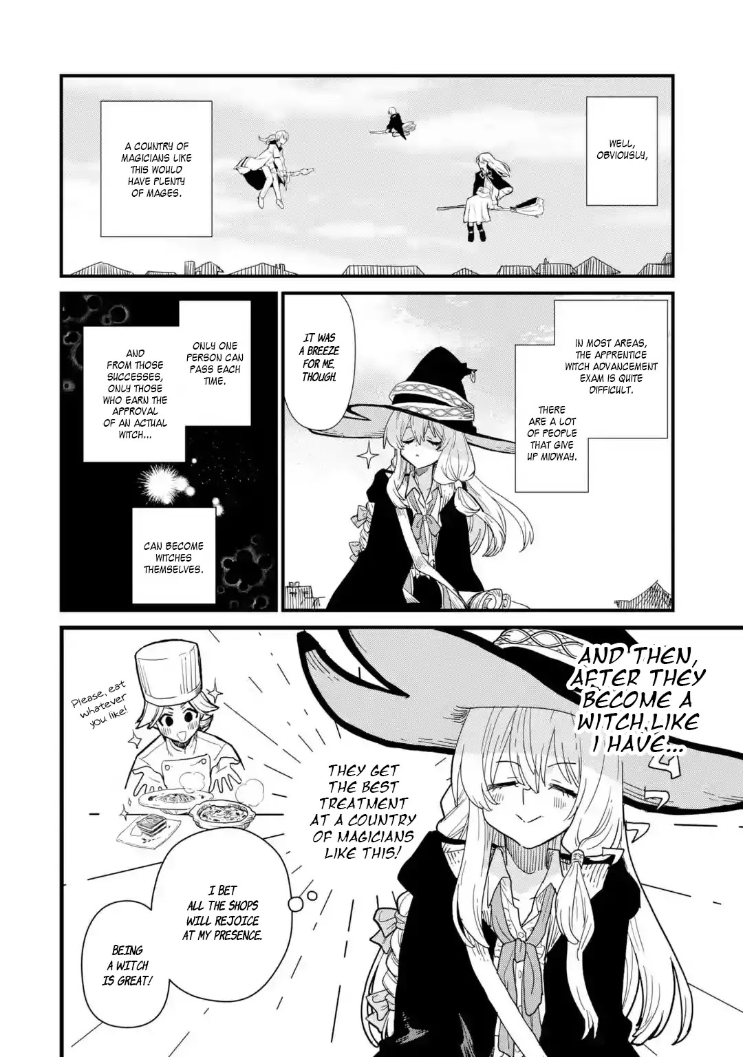 Majo no Tabitabi: The Journey of Elaina Chapter 1 page 16 - Chapter 1: The Country of Magicians