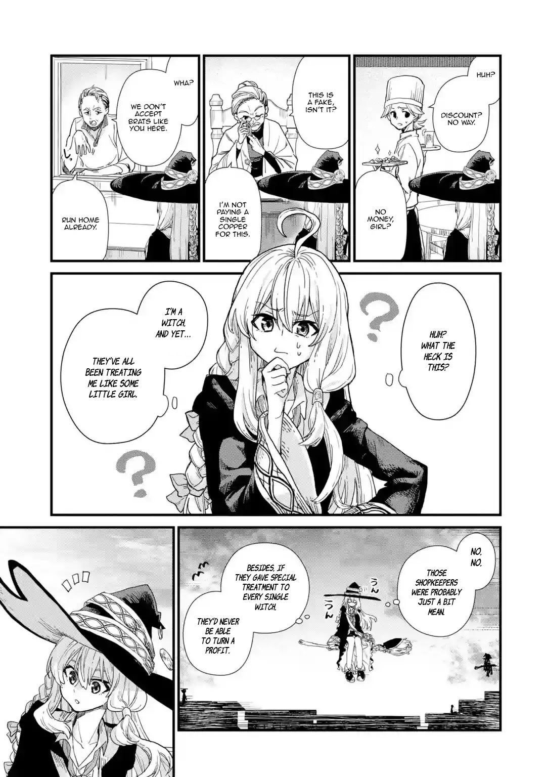 Majo no Tabitabi: The Journey of Elaina Chapter 1 page 17 - Chapter 1: The Country of Magicians