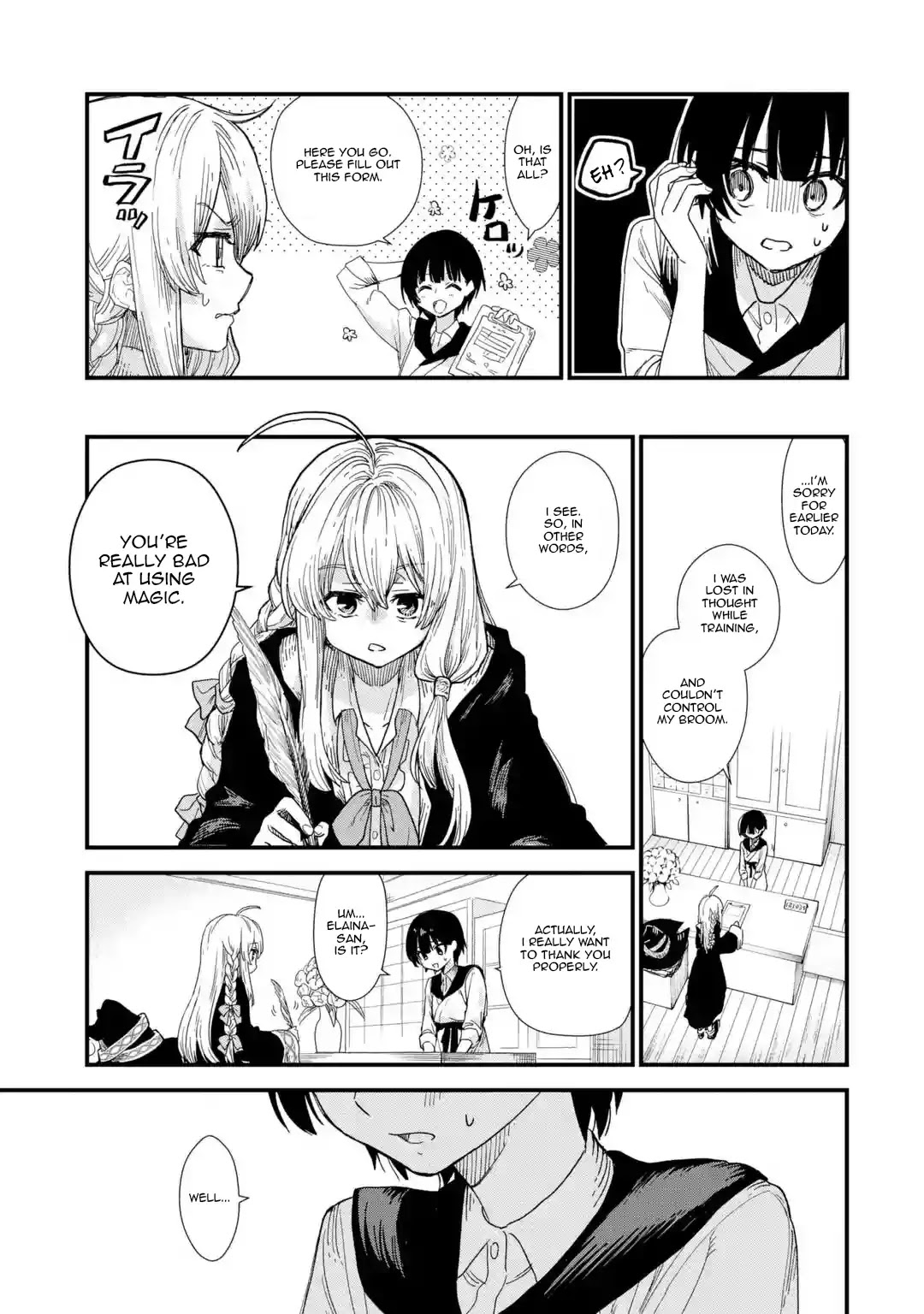 Majo no Tabitabi: The Journey of Elaina Chapter 1 page 19 - Chapter 1: The Country of Magicians