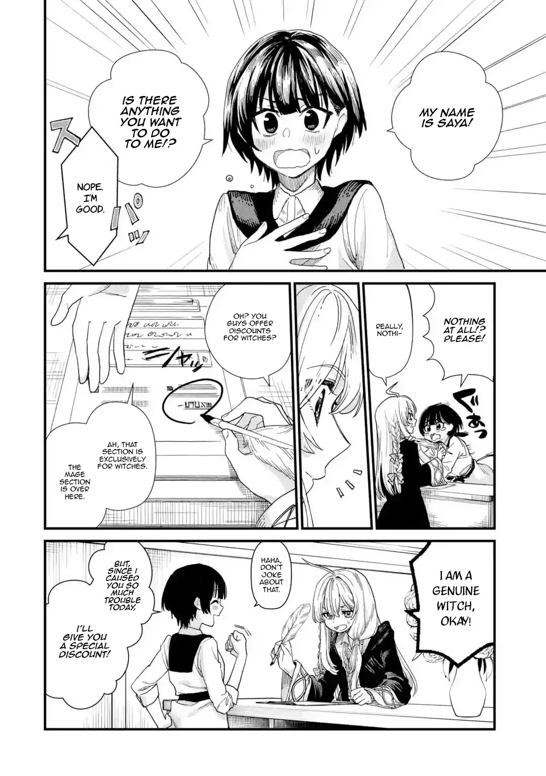 Majo no Tabitabi: The Journey of Elaina Chapter 1 page 20 - Chapter 1: The Country of Magicians