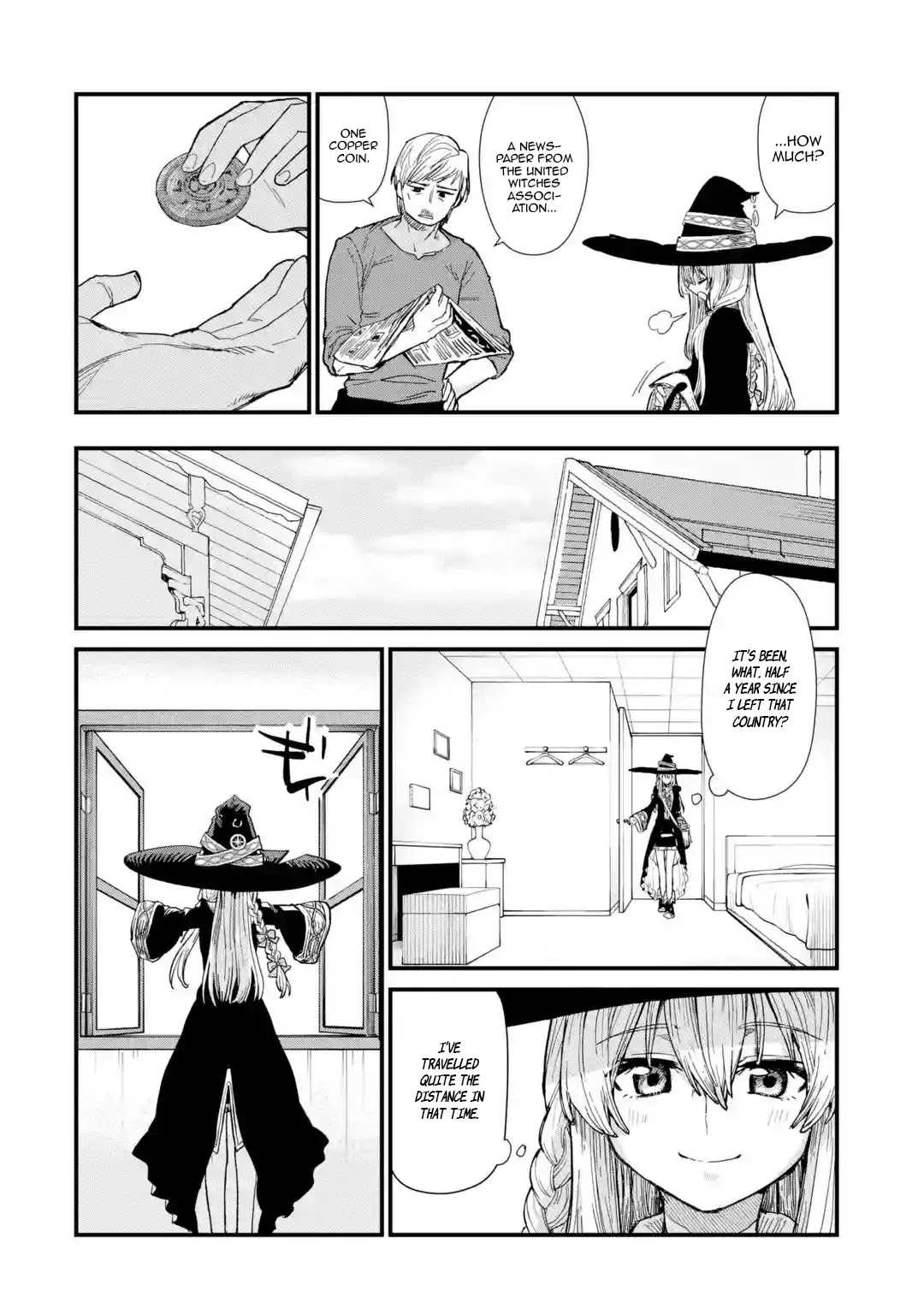 Majo no Tabitabi: The Journey of Elaina Chapter 1 page 55 - Chapter 1: The Country of Magicians