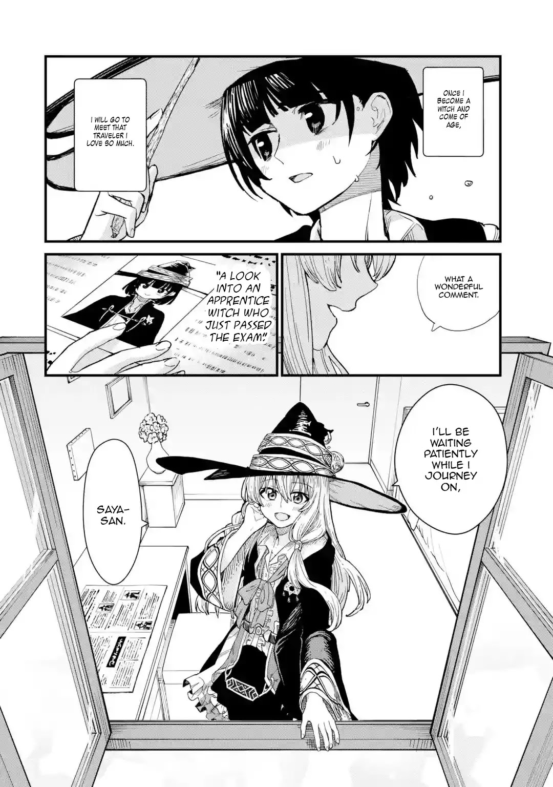 Majo no Tabitabi: The Journey of Elaina Chapter 1 page 57 - Chapter 1: The Country of Magicians