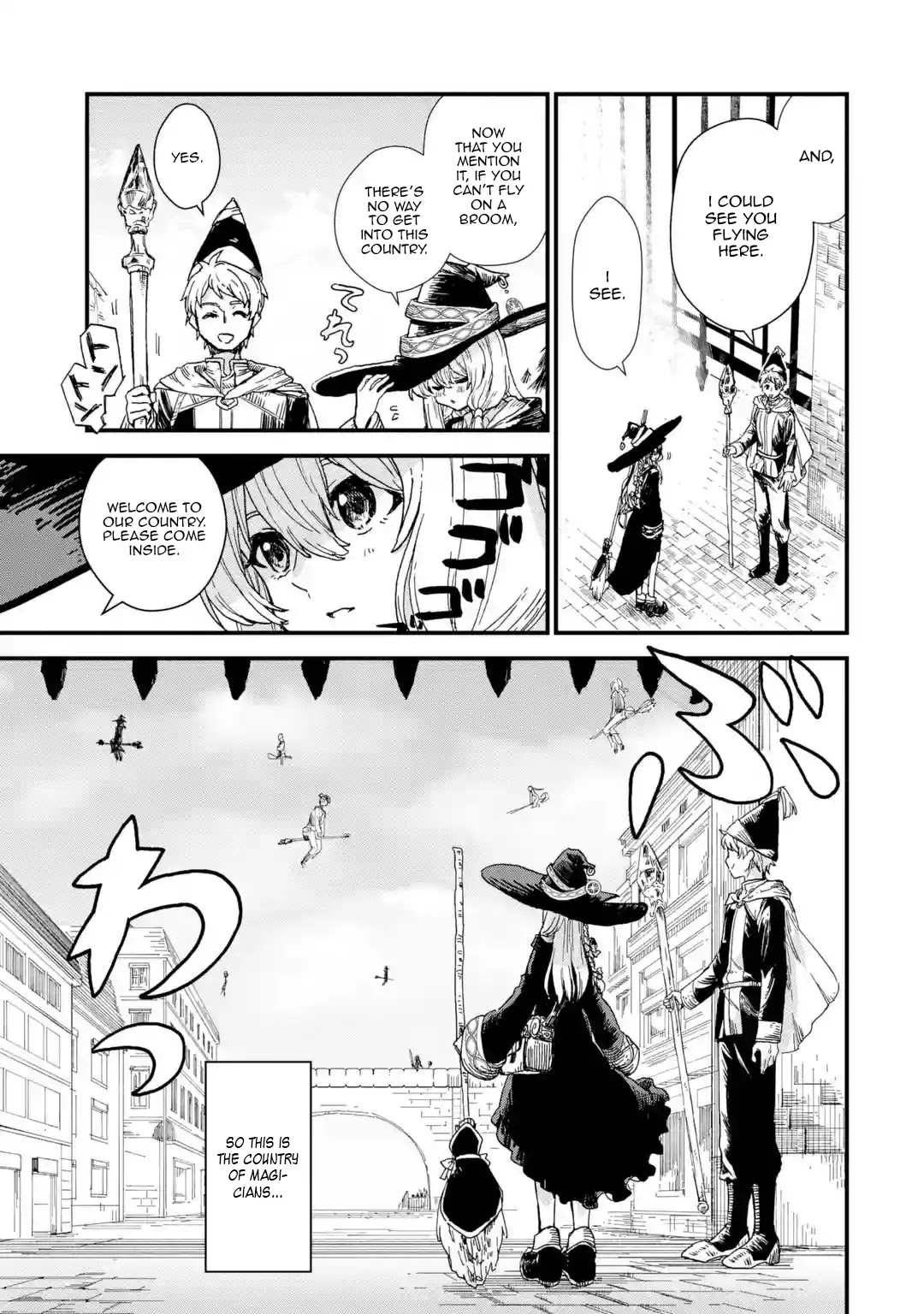 Majo no Tabitabi: The Journey of Elaina Chapter 1 page 6 - Chapter 1: The Country of Magicians