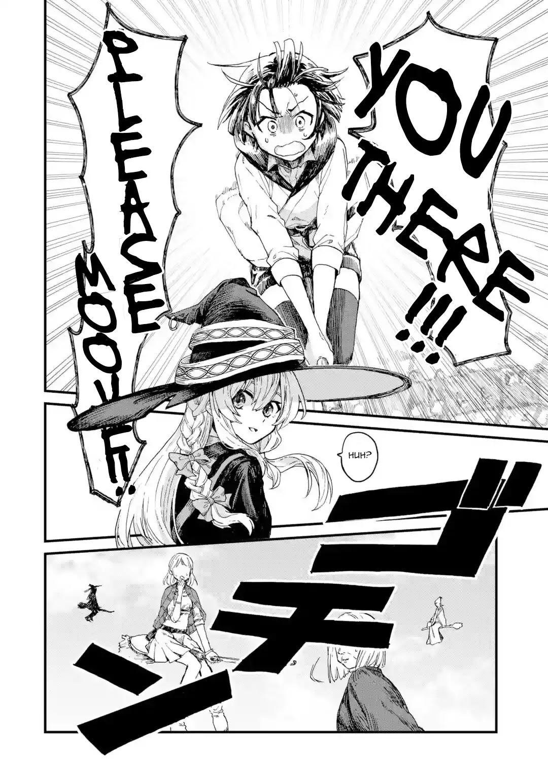 Majo no Tabitabi: The Journey of Elaina Chapter 1 page 9 - Chapter 1: The Country of Magicians