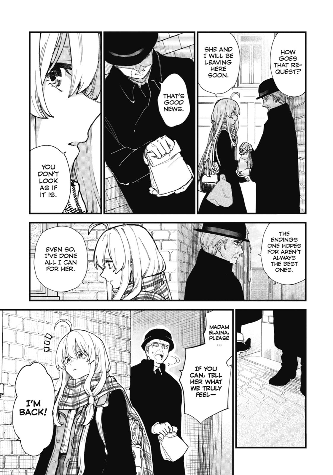 Majo no Tabitabi: The Journey of Elaina Chapter 10 page 31 - Chapter 10