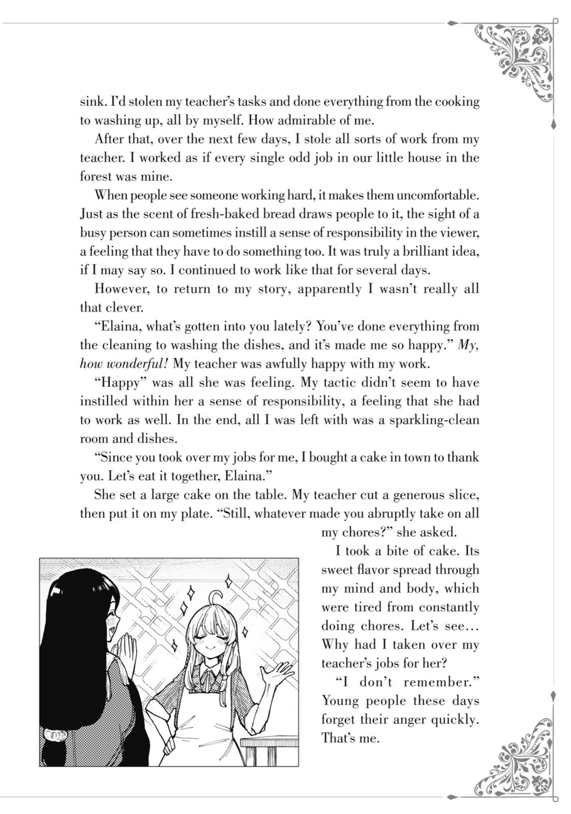 Majo no Tabitabi: The Journey of Elaina Chapter 11.5 page 1 - Chapter 11.5