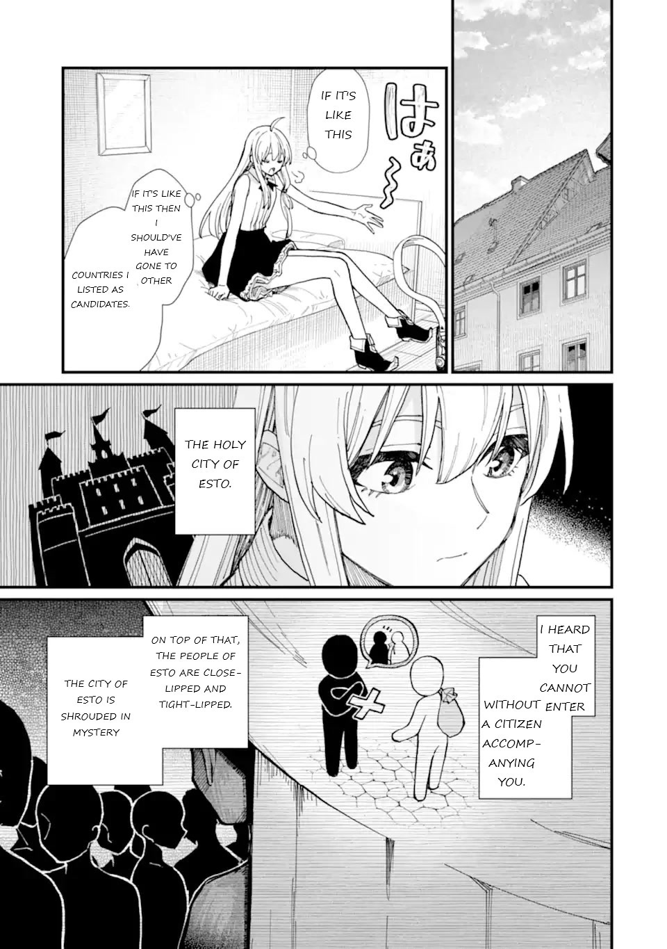 Majo no Tabitabi: The Journey of Elaina Chapter 13.1 page 8 - Chapter 13.1