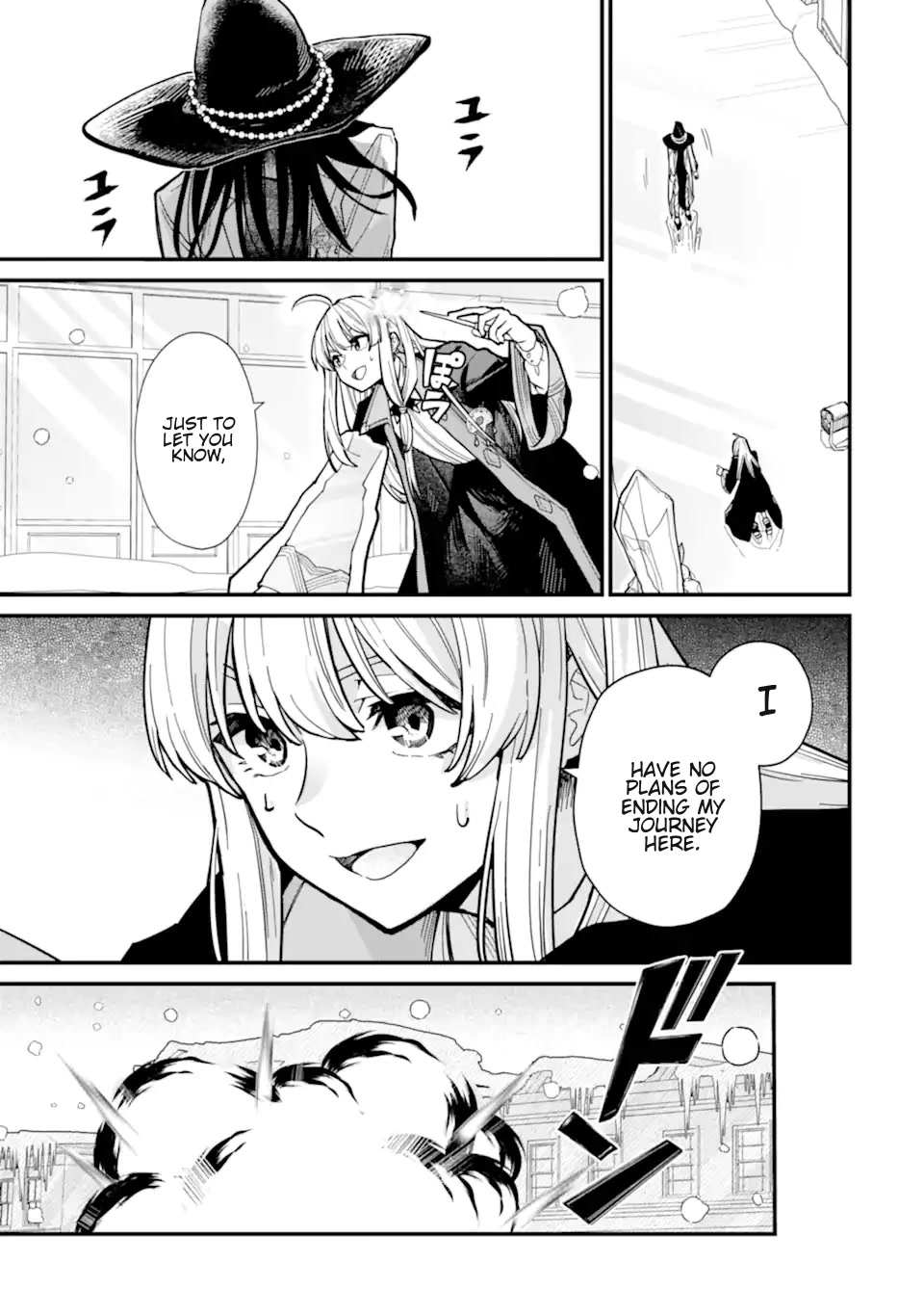 Majo no Tabitabi: The Journey of Elaina Chapter 15.1 page 19 - Chapter 15.1: The Town Encased In Ice