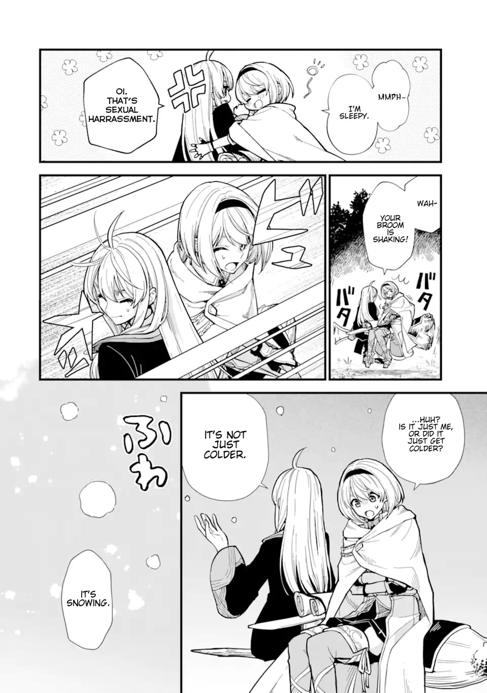 Majo no Tabitabi: The Journey of Elaina Chapter 15.1 page 2 - Chapter 15.1: The Town Encased In Ice