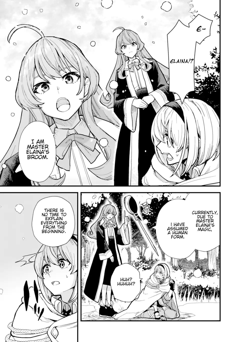 Majo no Tabitabi: The Journey of Elaina Chapter 15.1 page 21 - Chapter 15.1: The Town Encased In Ice