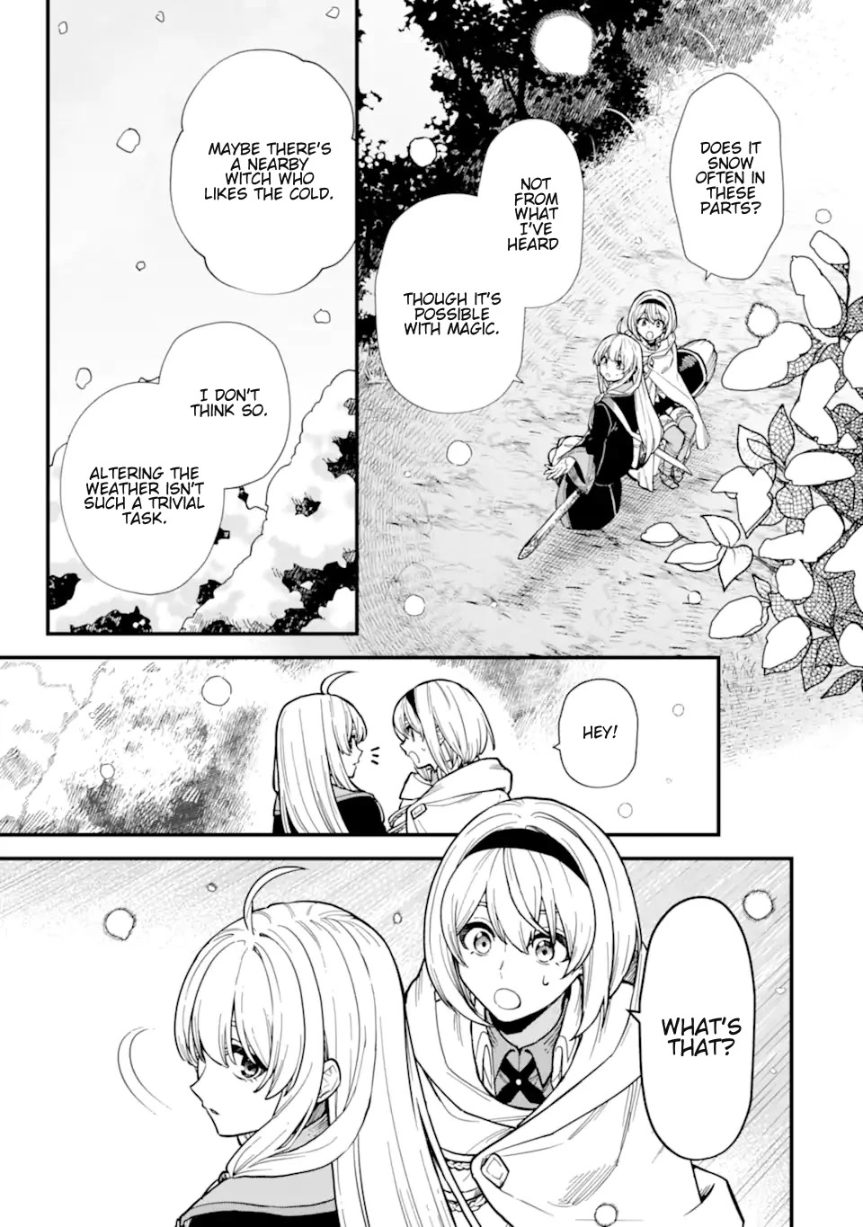 Majo no Tabitabi: The Journey of Elaina Chapter 15.1 page 3 - Chapter 15.1: The Town Encased In Ice