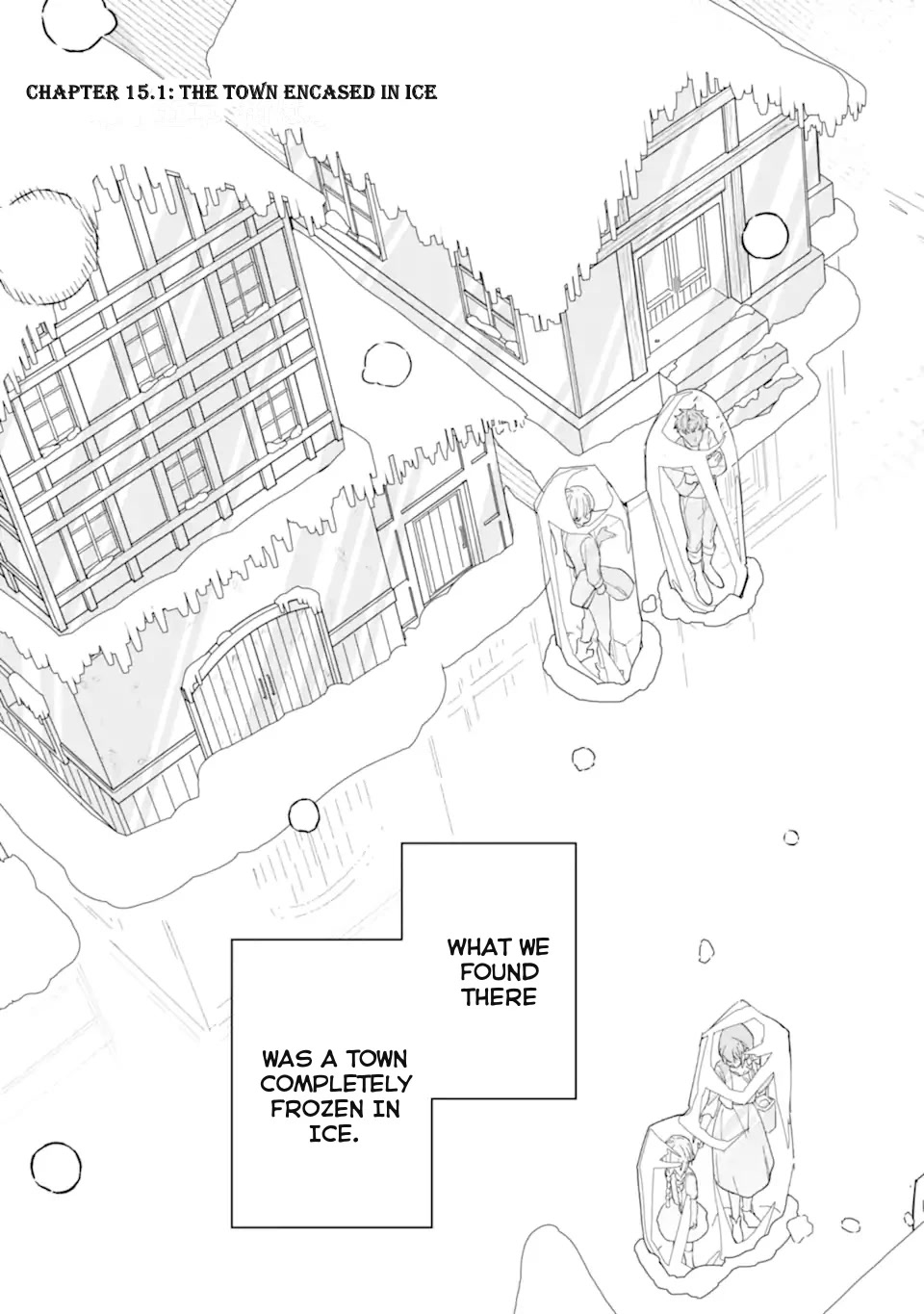 Majo no Tabitabi: The Journey of Elaina Chapter 15.1 page 5 - Chapter 15.1: The Town Encased In Ice