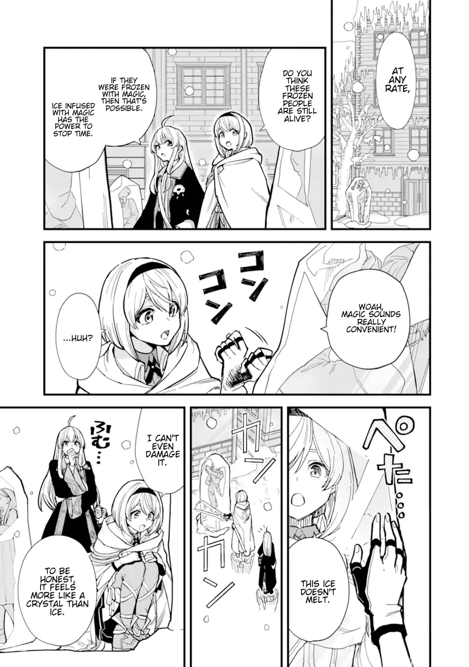 Majo no Tabitabi: The Journey of Elaina Chapter 15.1 page 7 - Chapter 15.1: The Town Encased In Ice