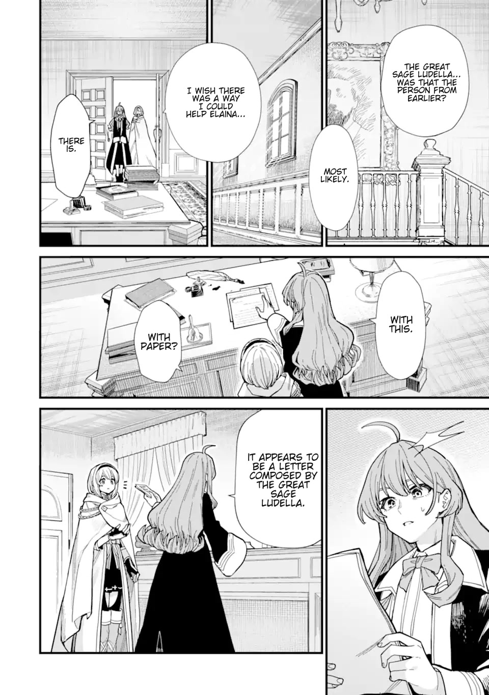 Majo no Tabitabi: The Journey of Elaina Chapter 15.2 page 2 - Chapter 15.2: The Town Encased In Ice