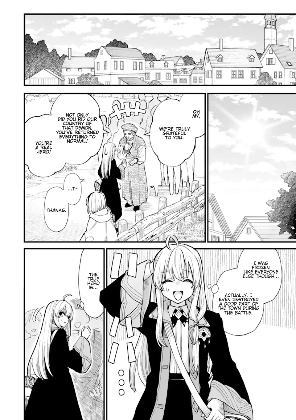 Majo no Tabitabi: The Journey of Elaina Chapter 15.2 page 22 - Chapter 15.2: The Town Encased In Ice