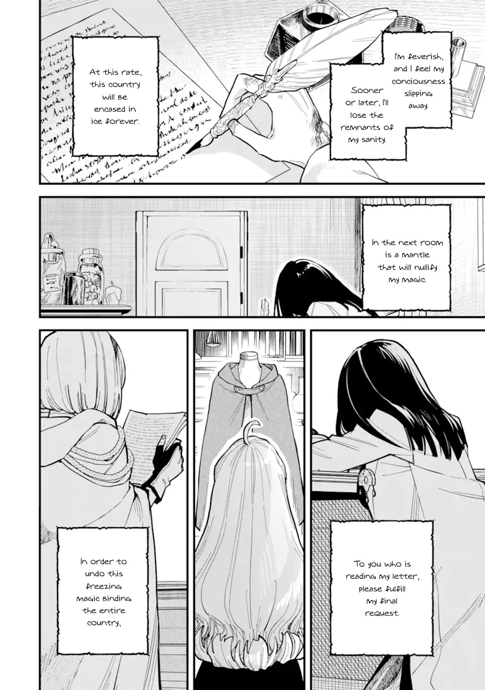 Majo no Tabitabi: The Journey of Elaina Chapter 15.2 page 8 - Chapter 15.2: The Town Encased In Ice