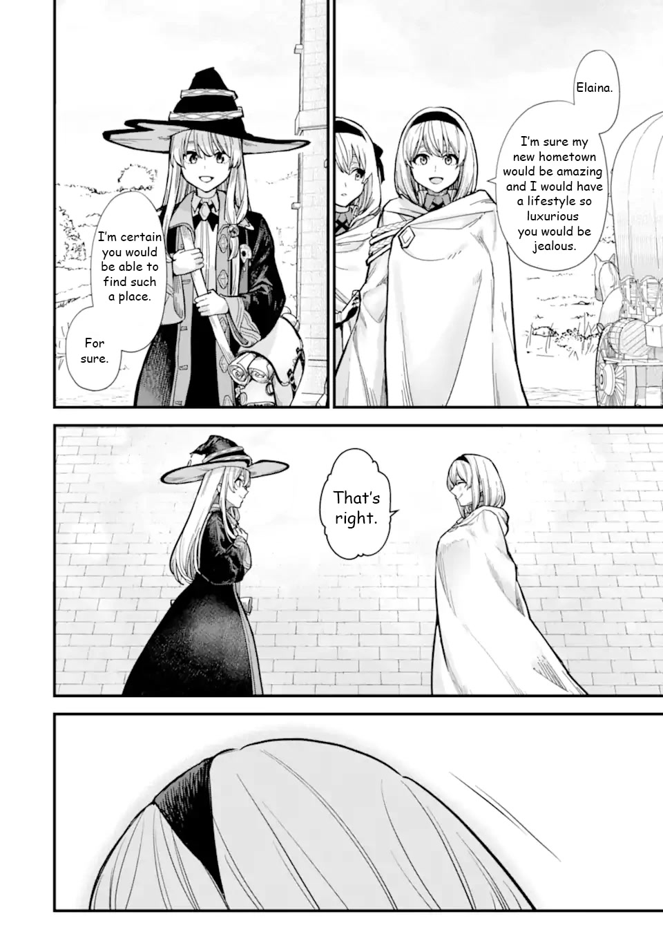 Majo no Tabitabi: The Journey of Elaina Chapter 18.2 page 13 - Chapter 18.2: Amnesia's Forgotten Homecoming