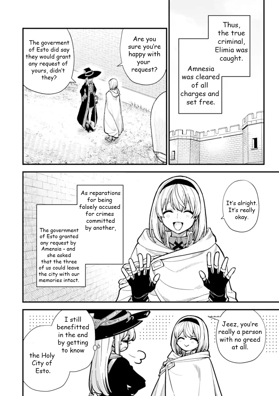 Majo no Tabitabi: The Journey of Elaina Chapter 18.2 page 9 - Chapter 18.2: Amnesia's Forgotten Homecoming