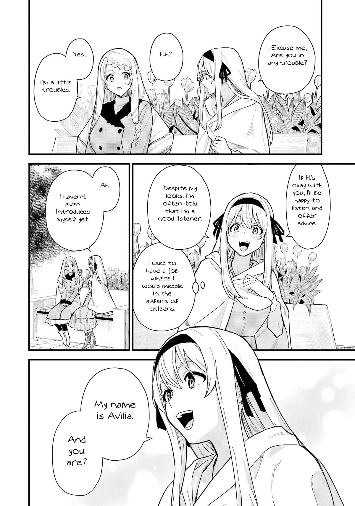 Majo no Tabitabi: The Journey of Elaina Chapter 19 page 11 - Chapter 19: Honeymoon and the Lily Flowers of Happiness
