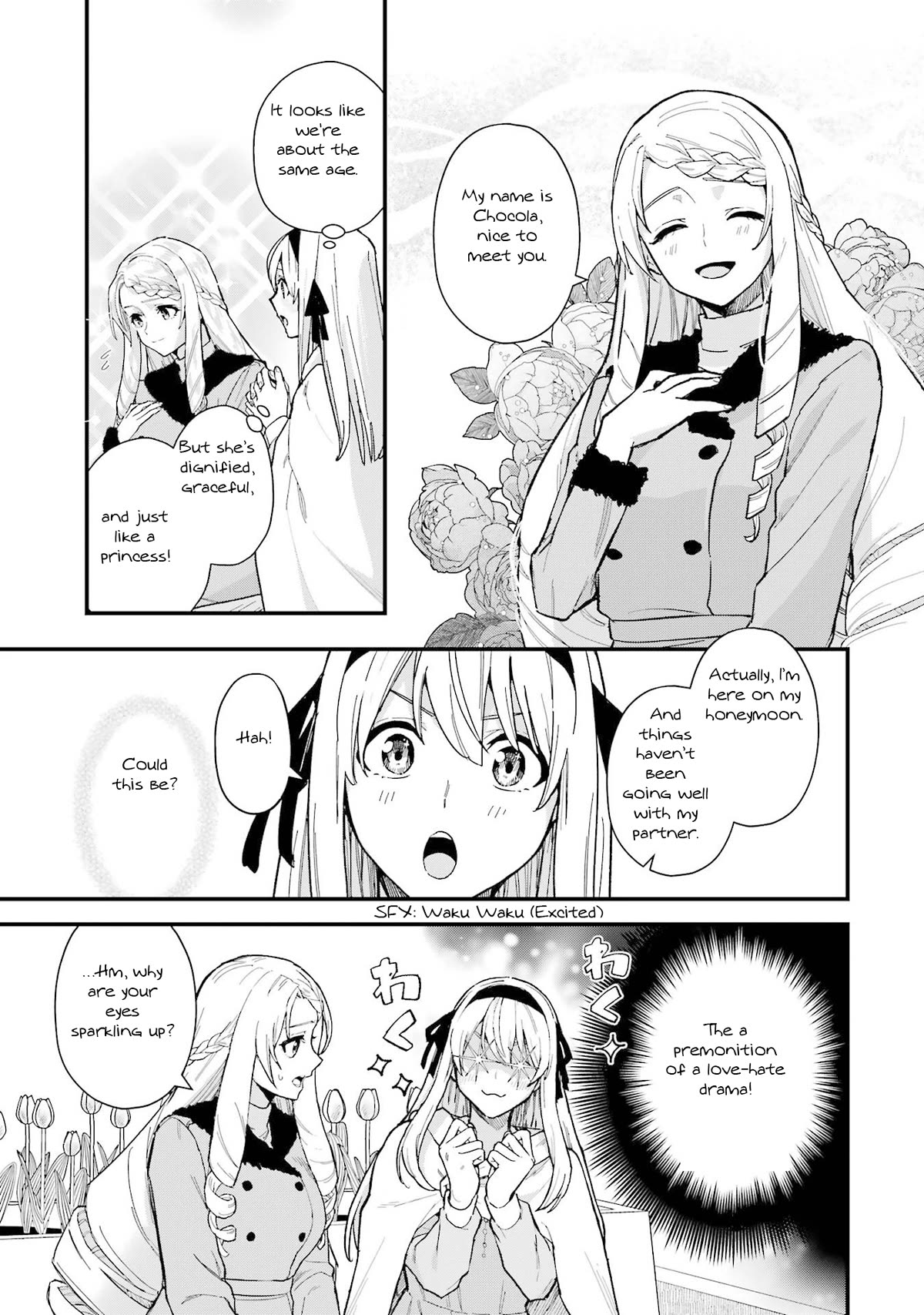 Majo no Tabitabi: The Journey of Elaina Chapter 19 page 12 - Chapter 19: Honeymoon and the Lily Flowers of Happiness
