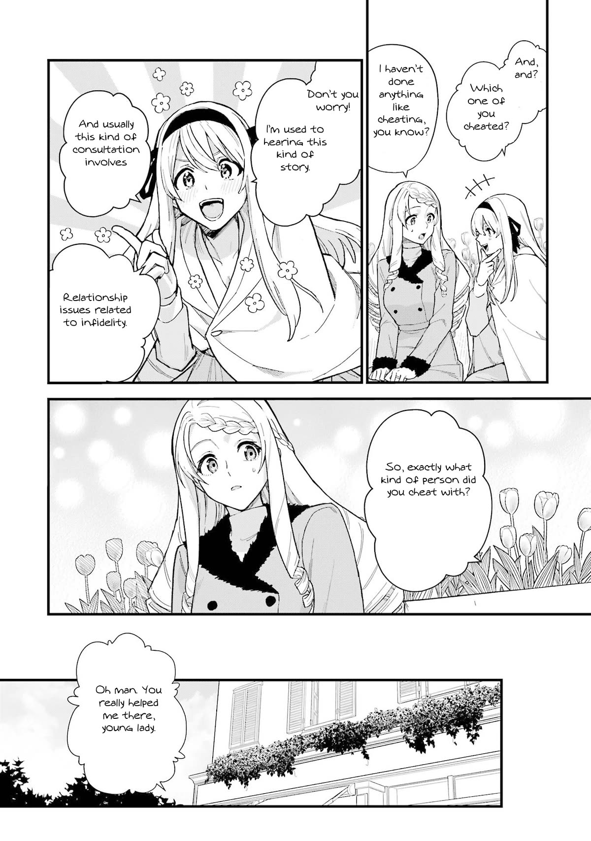 Majo no Tabitabi: The Journey of Elaina Chapter 19 page 13 - Chapter 19: Honeymoon and the Lily Flowers of Happiness