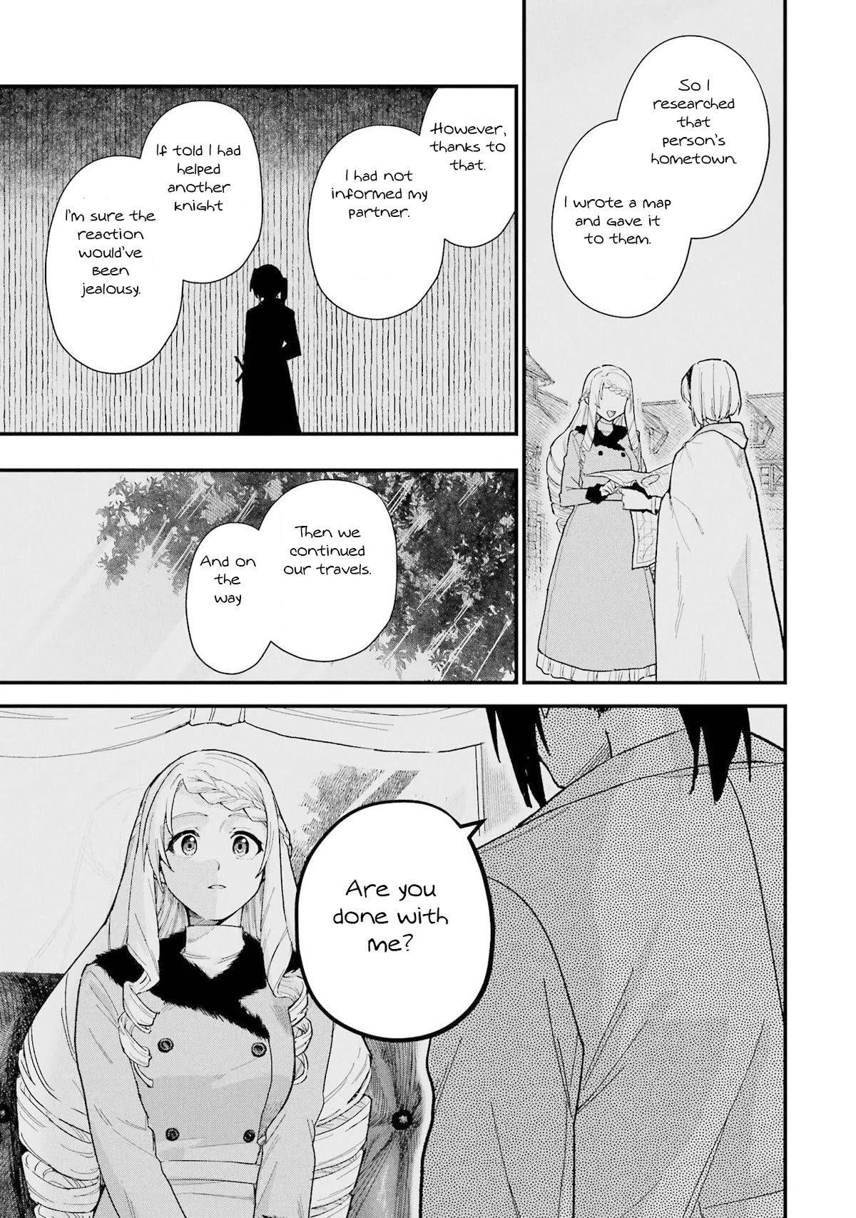Majo no Tabitabi: The Journey of Elaina Chapter 19 page 20 - Chapter 19: Honeymoon and the Lily Flowers of Happiness