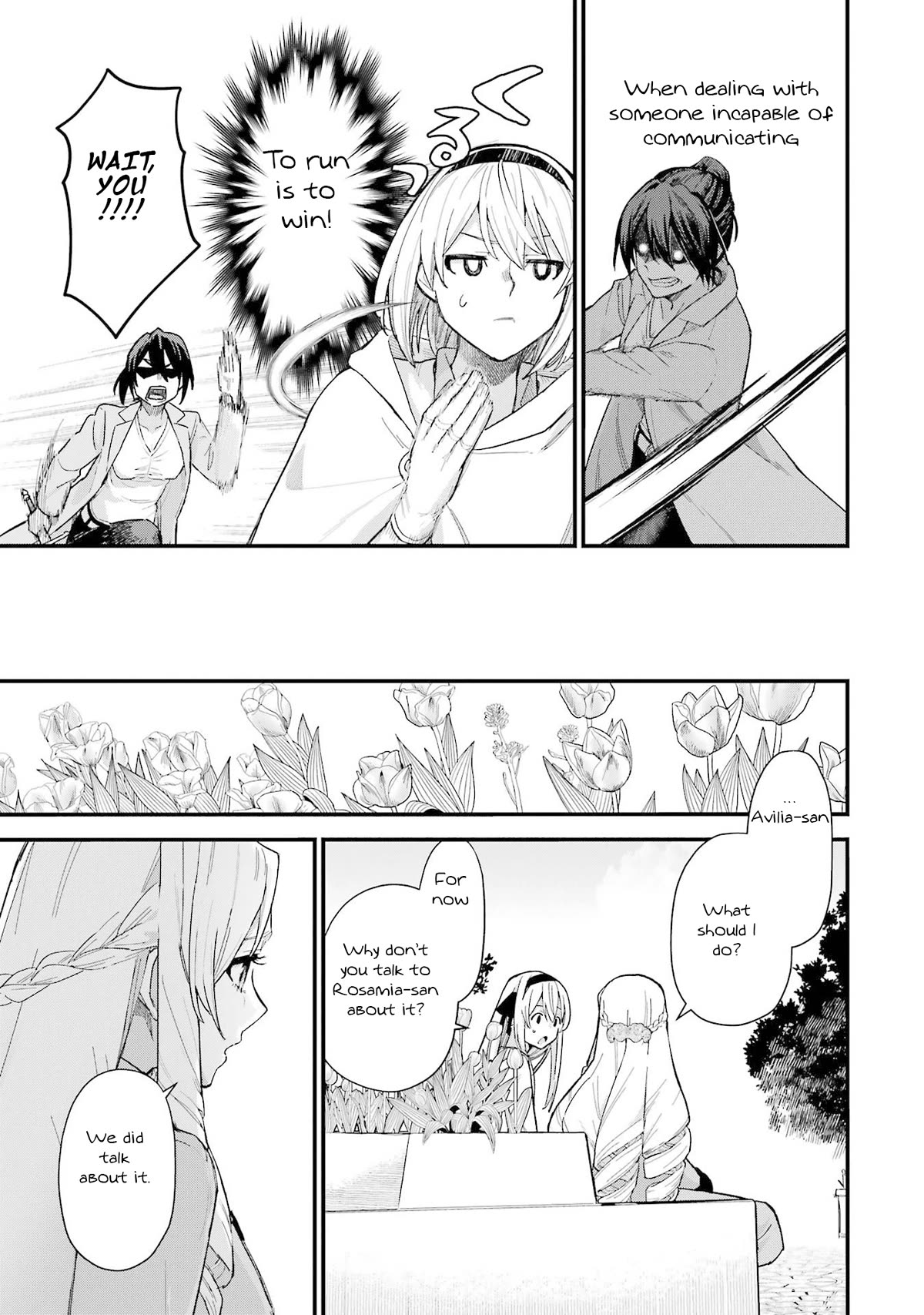 Majo no Tabitabi: The Journey of Elaina Chapter 19 page 28 - Chapter 19: Honeymoon and the Lily Flowers of Happiness