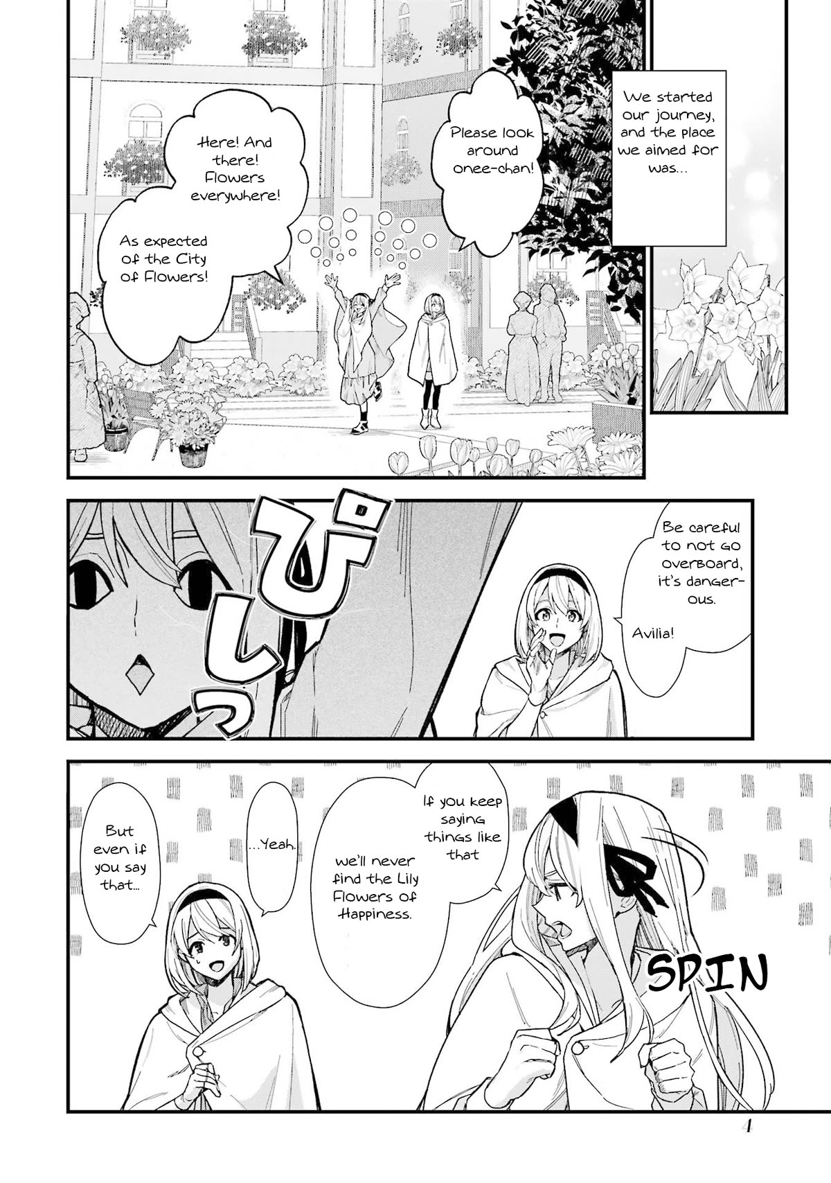 Majo no Tabitabi: The Journey of Elaina Chapter 19 page 3 - Chapter 19: Honeymoon and the Lily Flowers of Happiness