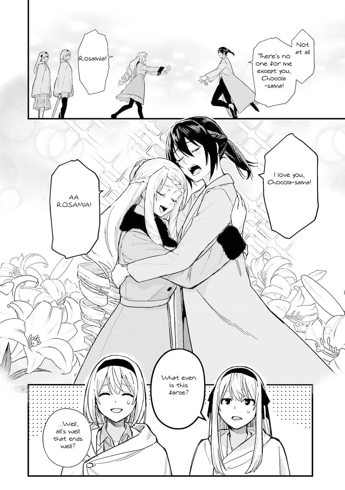 Majo no Tabitabi: The Journey of Elaina Chapter 19 page 35 - Chapter 19: Honeymoon and the Lily Flowers of Happiness