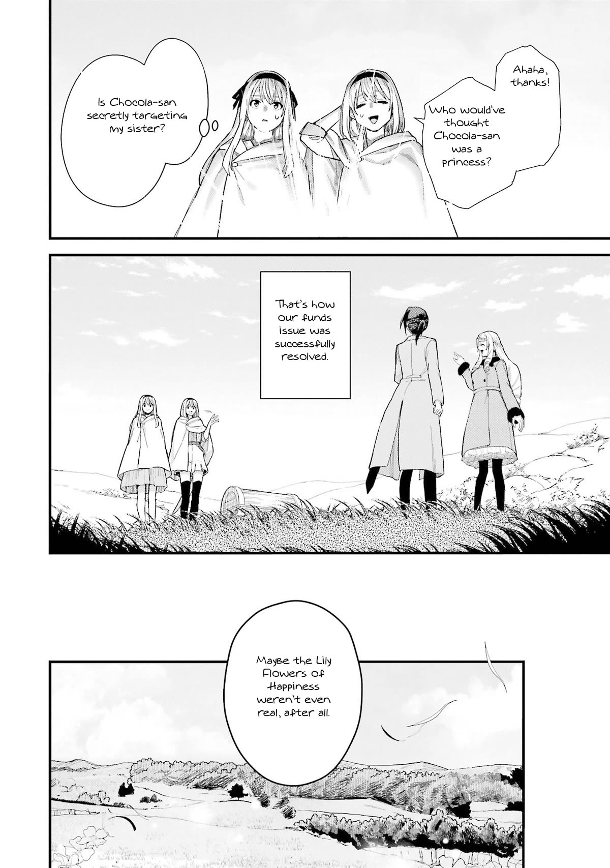 Majo no Tabitabi: The Journey of Elaina Chapter 19 page 37 - Chapter 19: Honeymoon and the Lily Flowers of Happiness