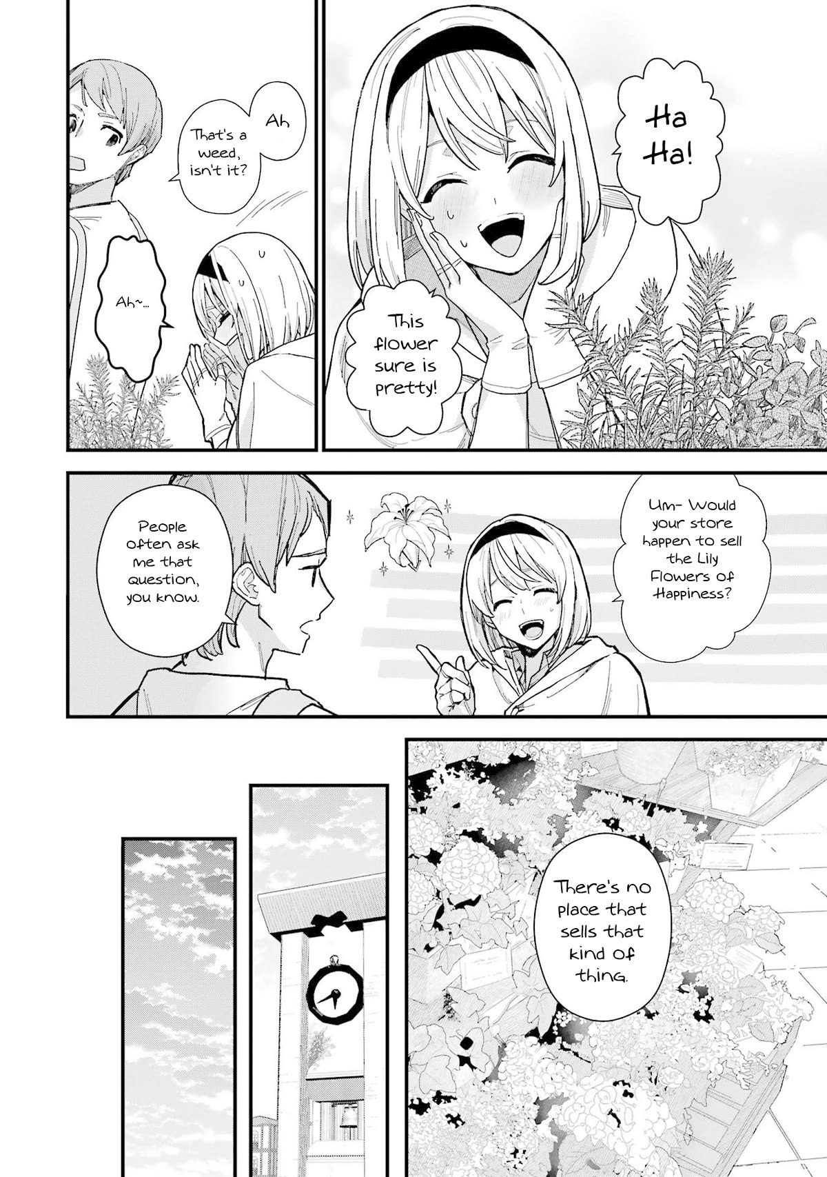 Majo no Tabitabi: The Journey of Elaina Chapter 19 page 5 - Chapter 19: Honeymoon and the Lily Flowers of Happiness