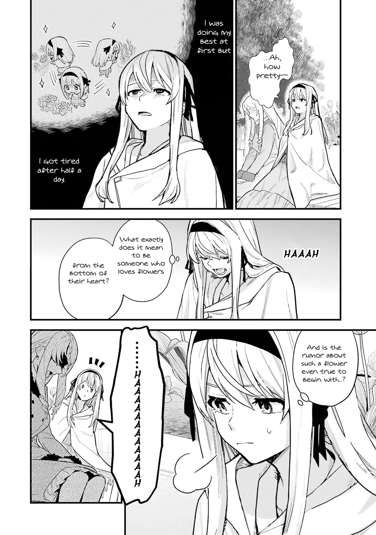 Majo no Tabitabi: The Journey of Elaina Chapter 19 page 9 - Chapter 19: Honeymoon and the Lily Flowers of Happiness