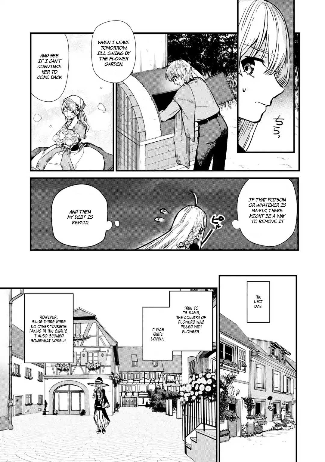 Majo no Tabitabi: The Journey of Elaina Chapter 2 page 16 - Chapter 2: The Country of Flowers