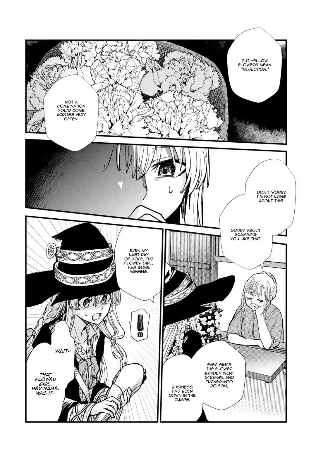 Majo no Tabitabi: The Journey of Elaina Chapter 2 page 23 - Chapter 2: The Country of Flowers