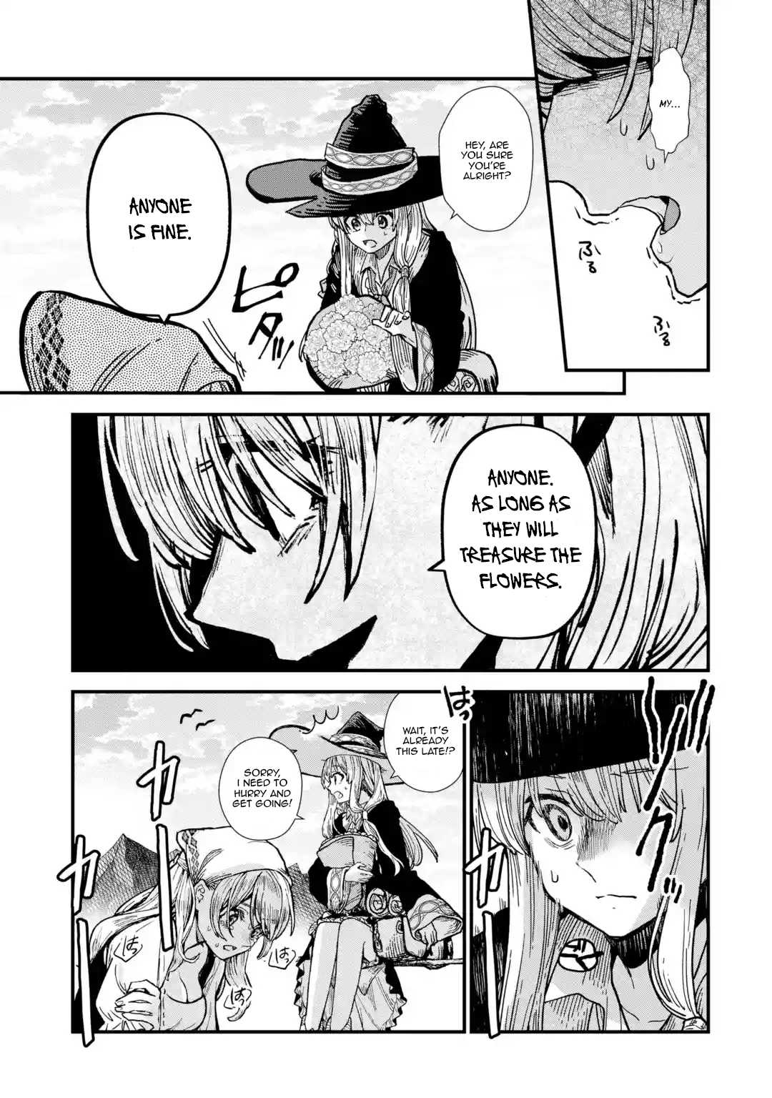 Majo no Tabitabi: The Journey of Elaina Chapter 2 page 6 - Chapter 2: The Country of Flowers