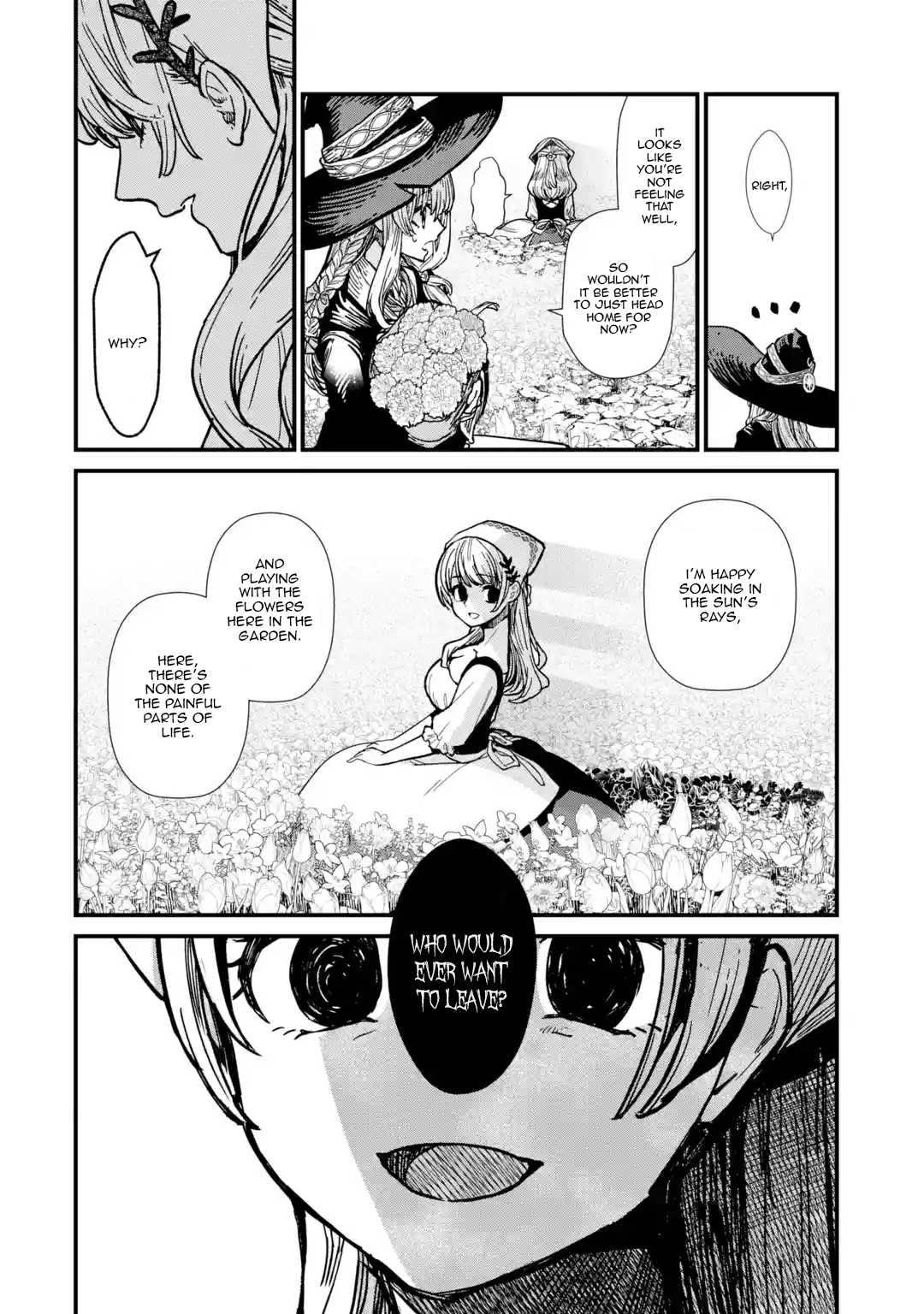 Majo no Tabitabi: The Journey of Elaina Chapter 2 page 7 - Chapter 2: The Country of Flowers